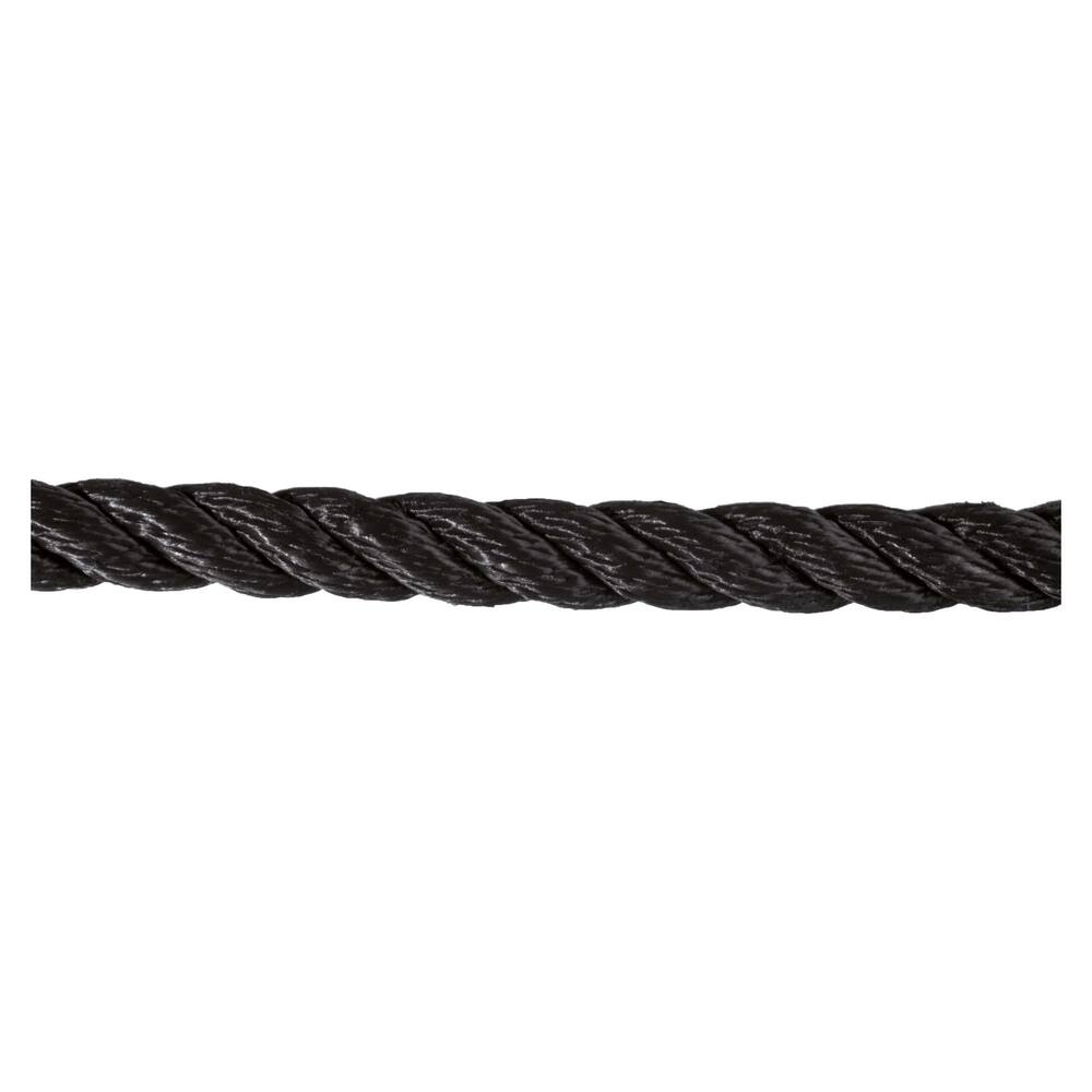 PP MULTI 3 STRENGS ZWART   6MM HASPEL 220M