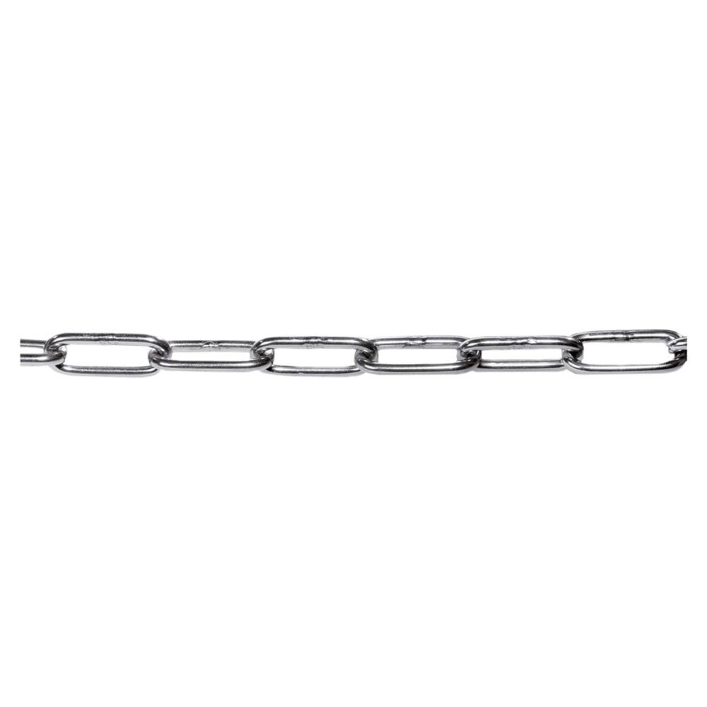RVS KETTING LANGE SCHALM 3 MM (30 METER/LENGTE)