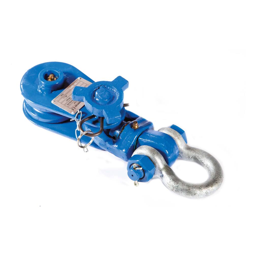 VOETBLOK 2TON 1X3" OOG