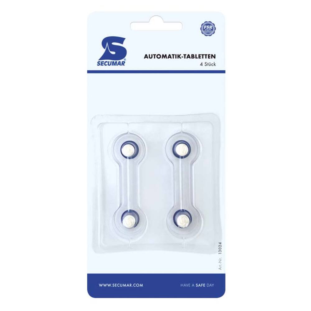 SECUMAR SMELTTABLET (4 STUK/SET)