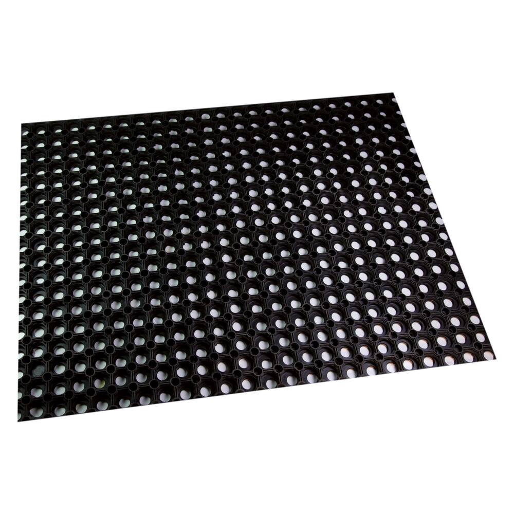 RUBBER RINGMAT OPEN 75 X 100CM