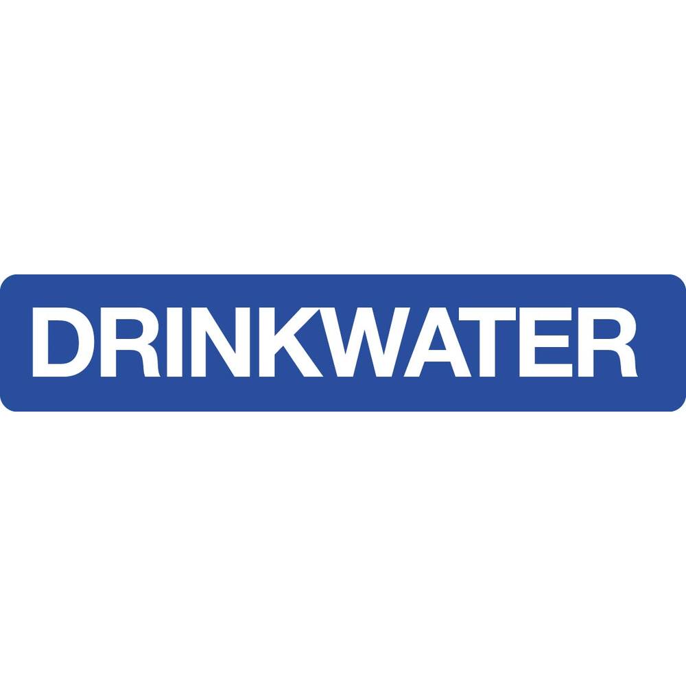 STICKER DRINKWATER 10 X 2 CM