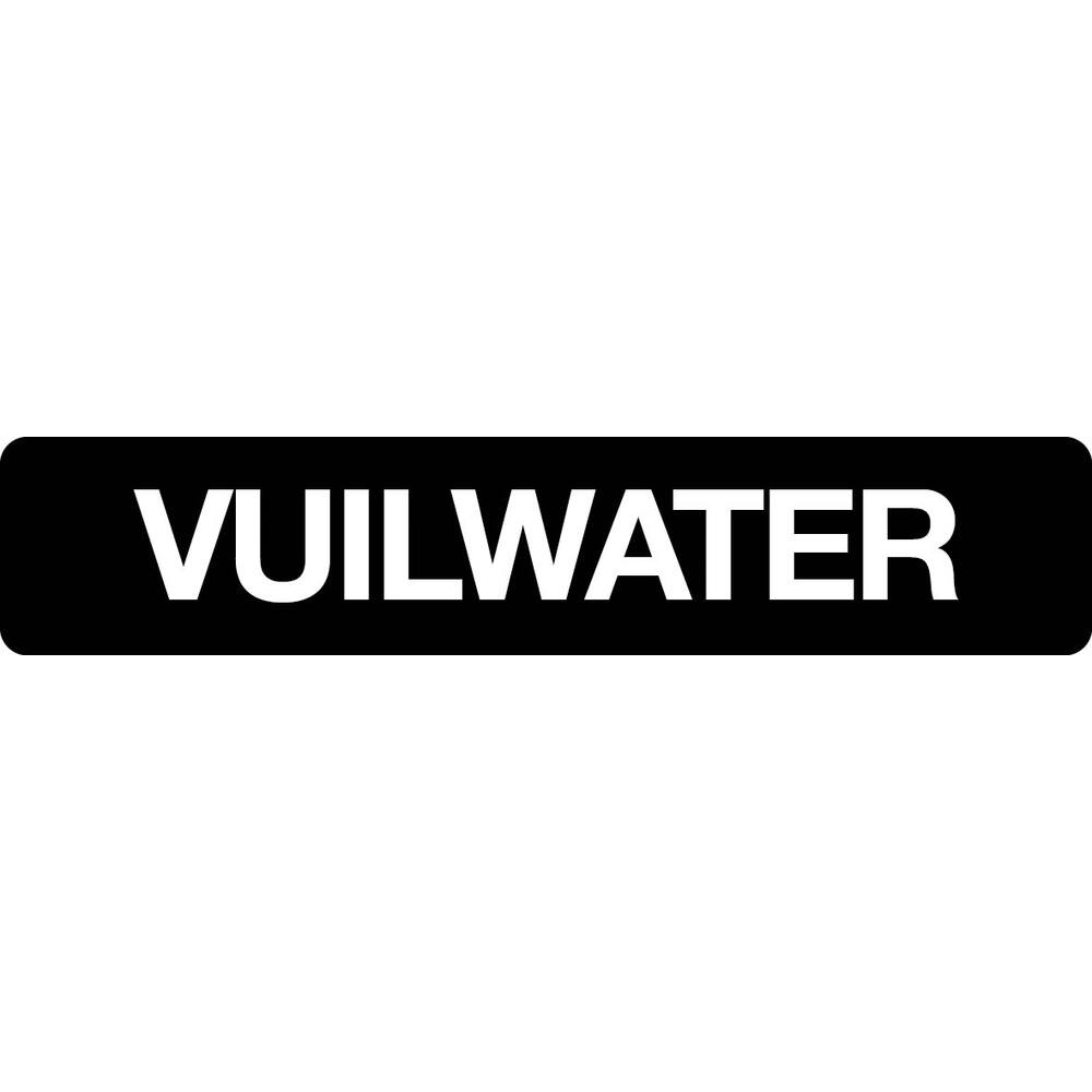 STICKER VUIL WATER 10 X 2 CM