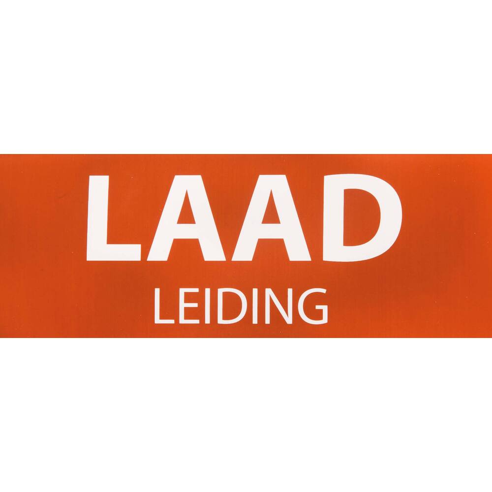LEIDINGSTICKER LAAD LEIDING 20 X 8 CM
