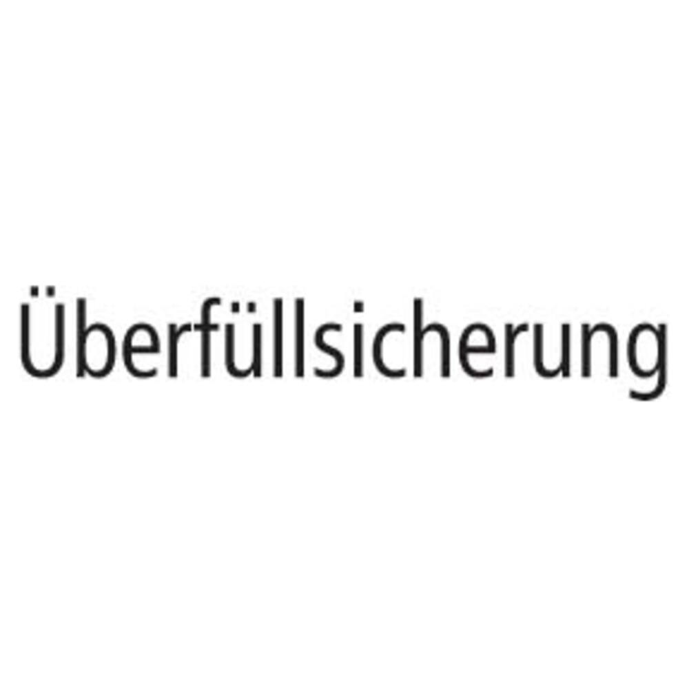 STICKER ÜBERFÜLLSICHERUNG (DUITS) 10 X 4 CM