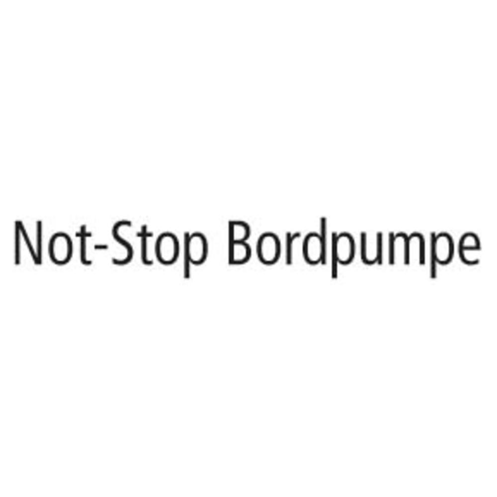 STICKER NOT-STOP BORDPUMPE (DUITS) 10 X 3 CM