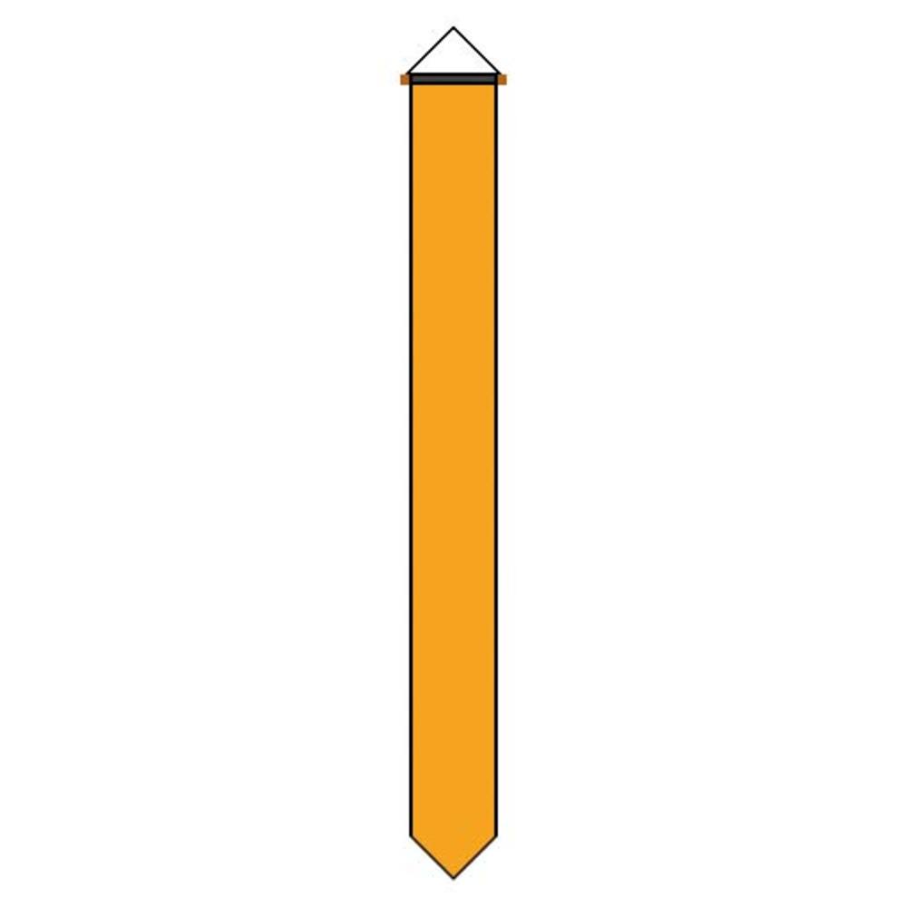 ORANJE WIMPEL 175 CM (100X150)