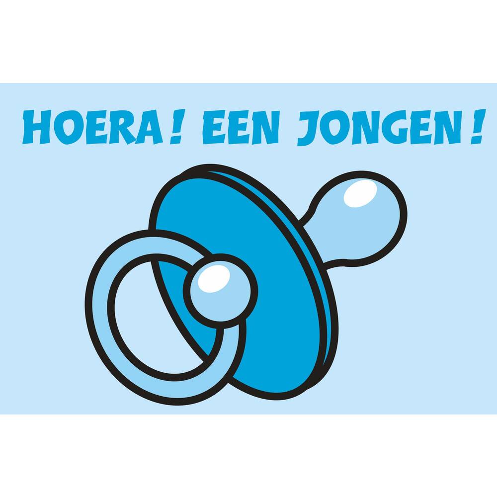 VLAG HET IS EEN JONGEN    100X150CM