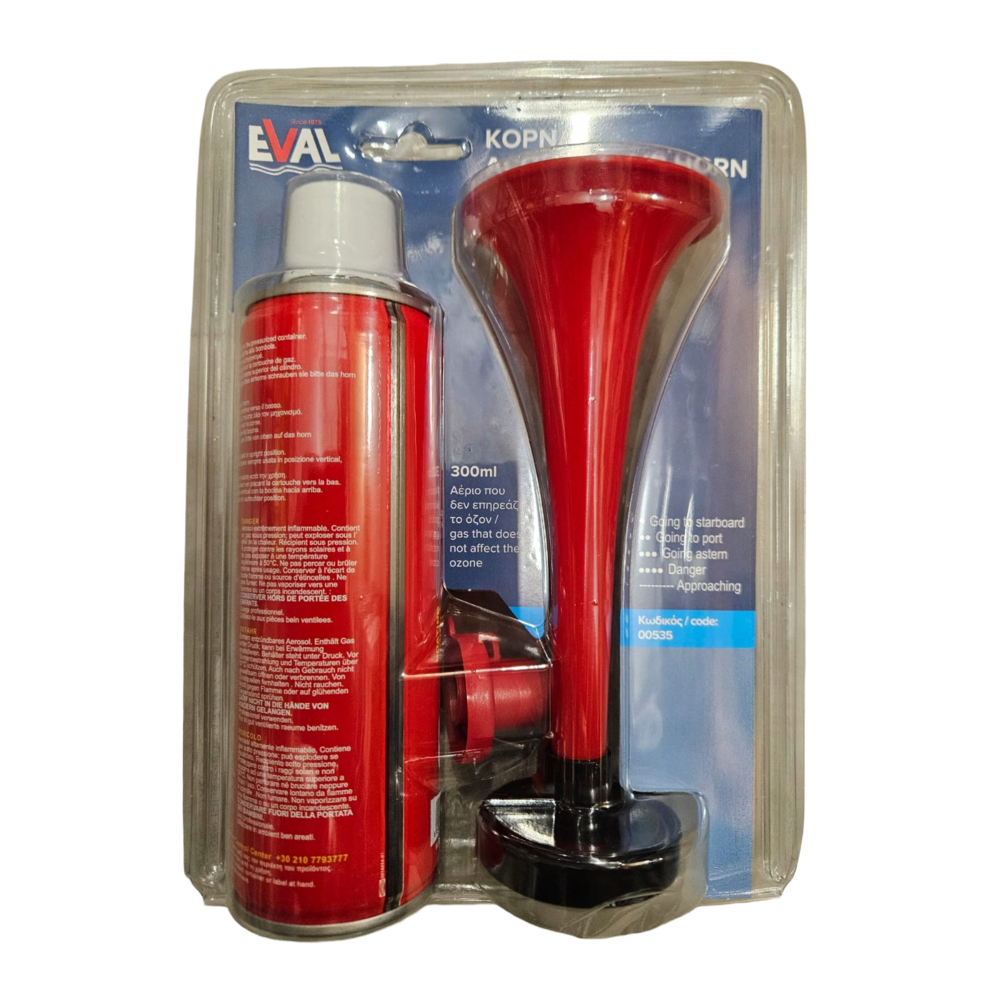 LUCHTHOORN + GASFLES 300ML