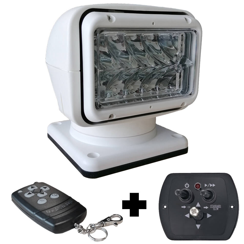 LED ZOEKLICHT MANTAGUA VALAN WIT - 1000M BEREIK 12-24V (IP68)