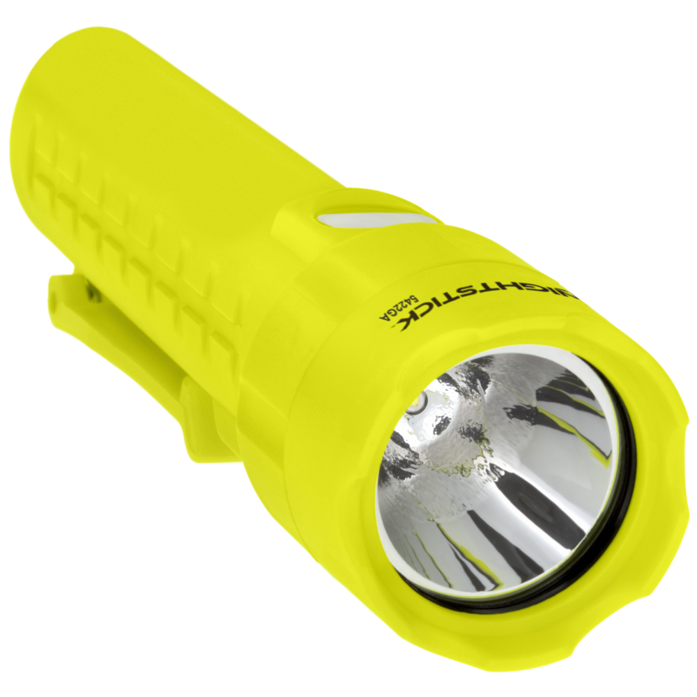 ATEX (ZONE 0) ZAKLAMP NIGHTSTICK MET CLIP EN DUAL LIGHT