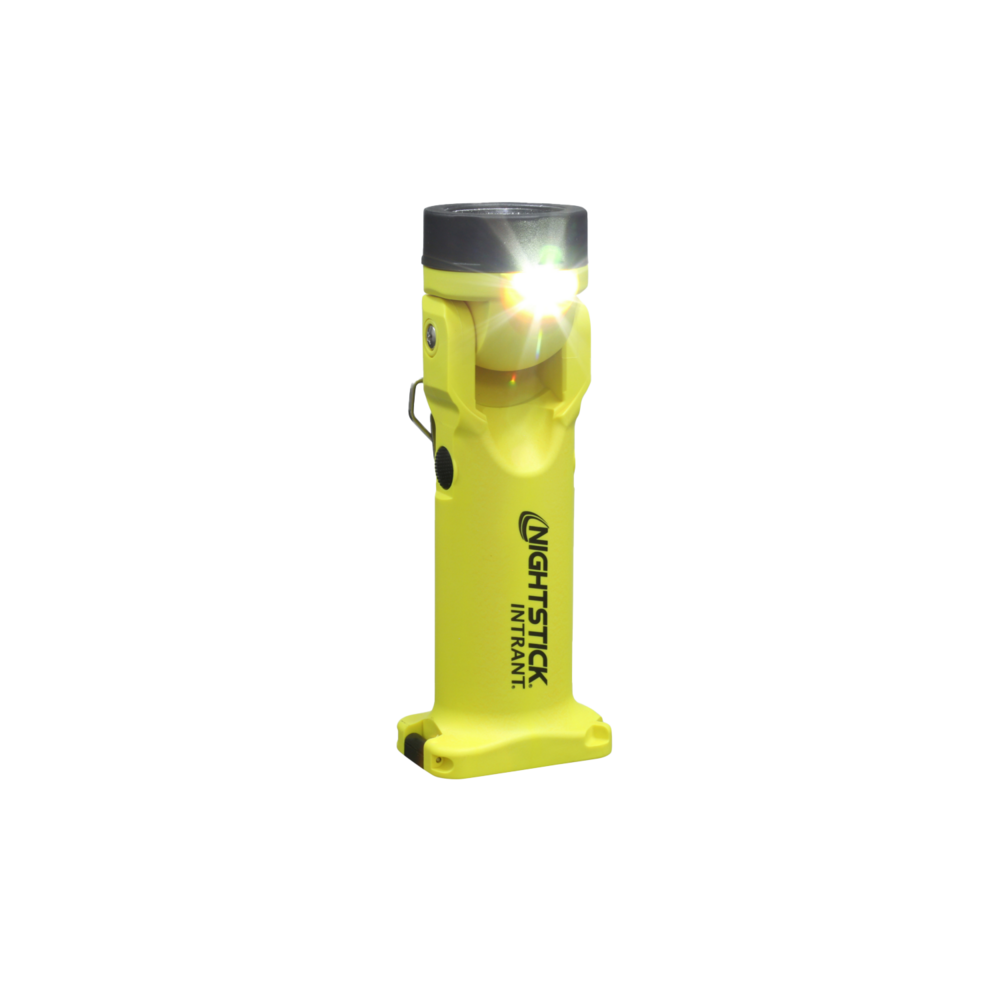 ATEX (ZONE 0) ZAKLAMP VERTICAAL NIGHTSTICK DUAL LIGHT EN DRAAIKOP