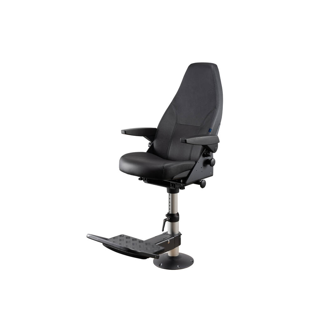NORSAP 800 LIGHT MET FLENSVOET, HANDMATIGE HOOGTEVERSTELLING 62/79 ZWART