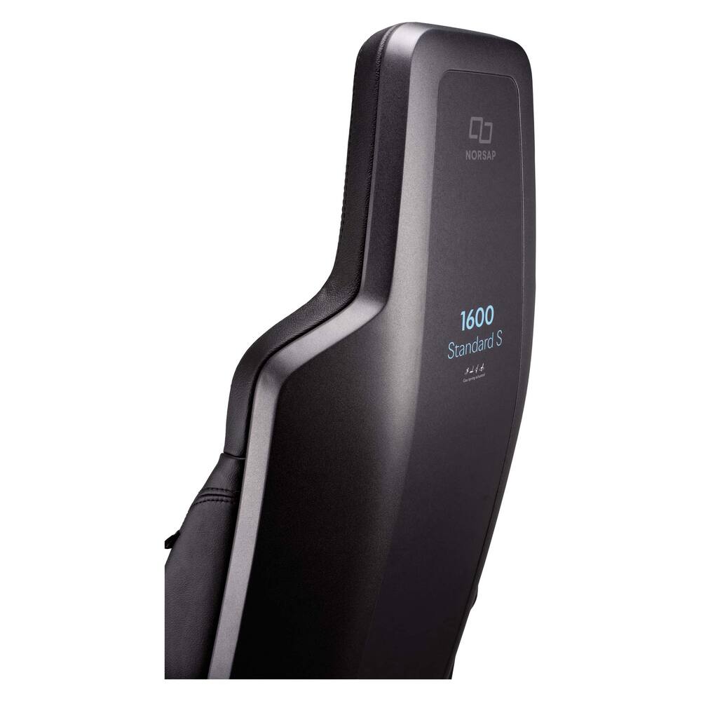 NORSAP 1600 COMFORT S MET VIJFTEENSVOET 65/82 ALUMINIUM ZWART