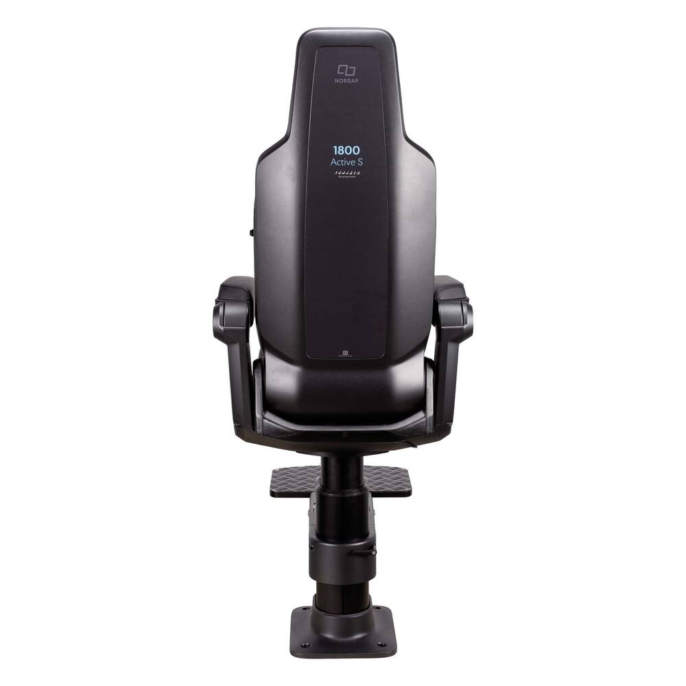 NORSAP 1800 COMFORT S, OVAAL, MET FLENSVOET 63/80 ZWART