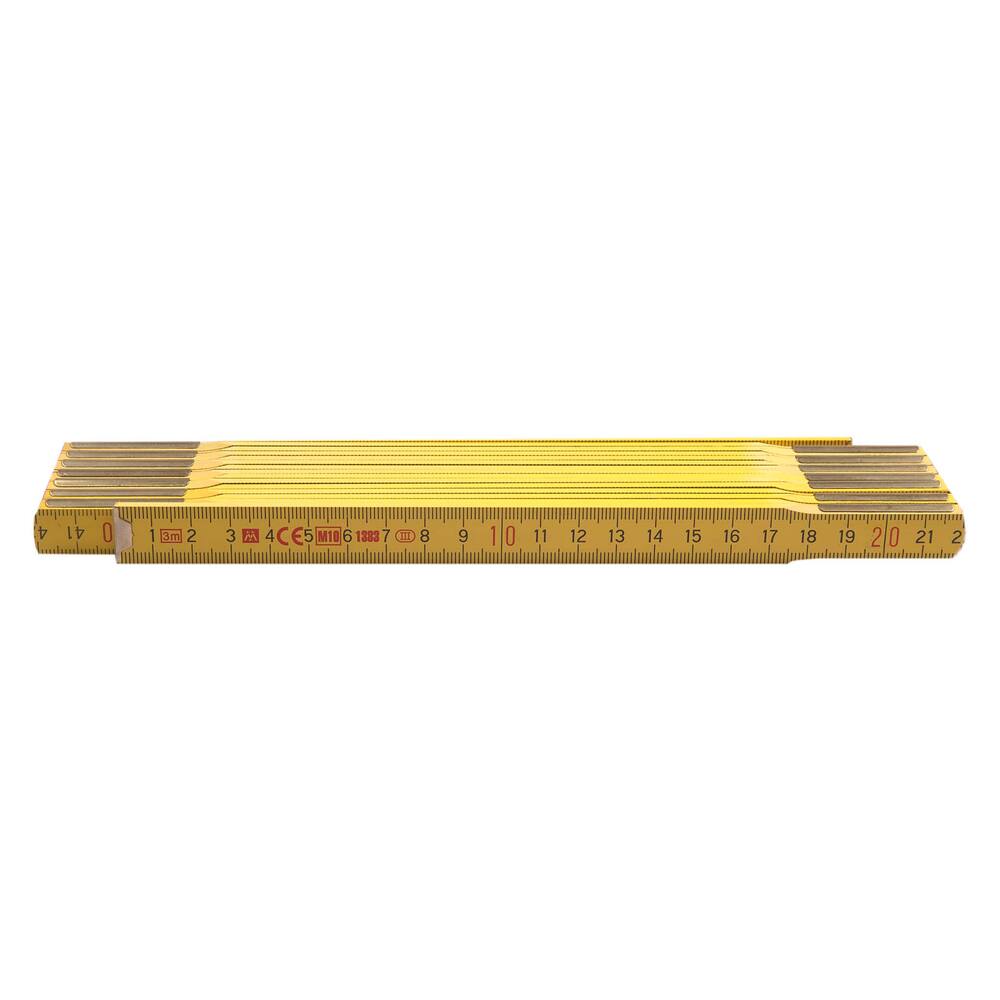 HOUTEN DUIMSTOK GEEL 1M