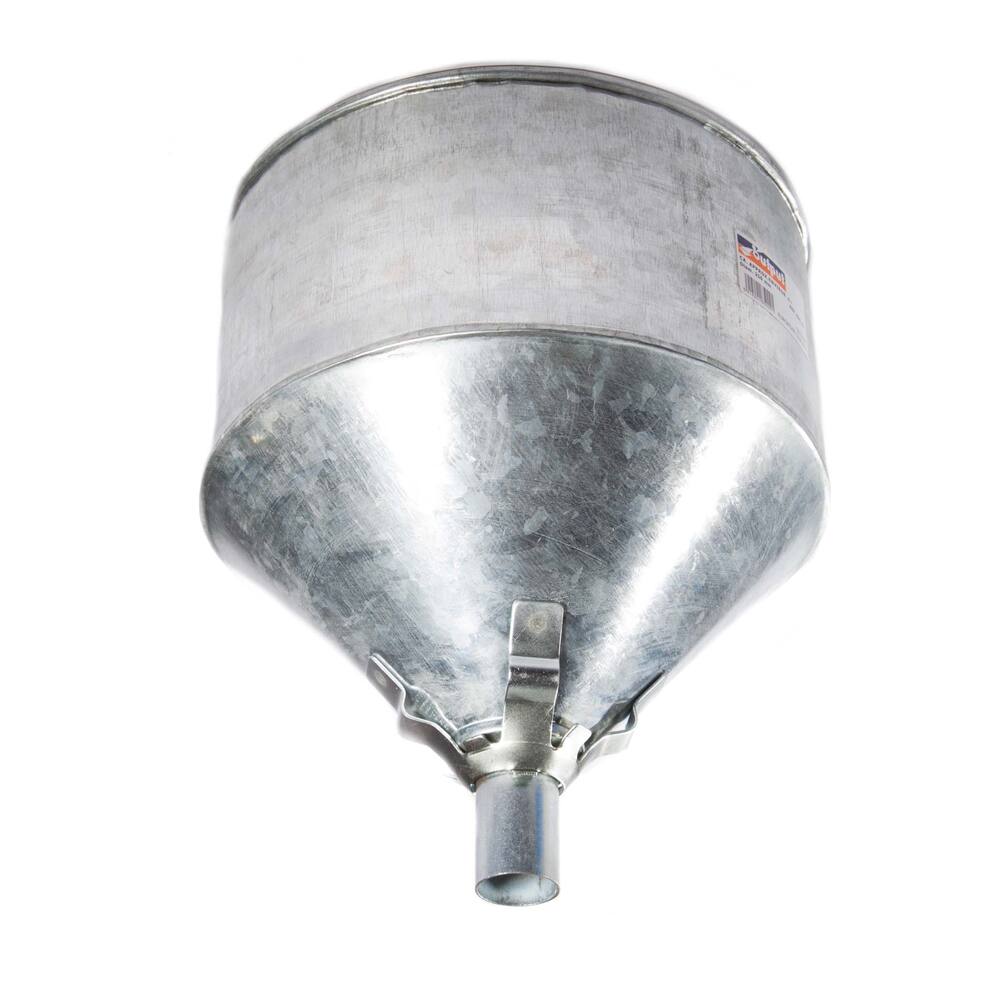 TRECHTER VERZINKT STAAL 250 MM + ZEEF