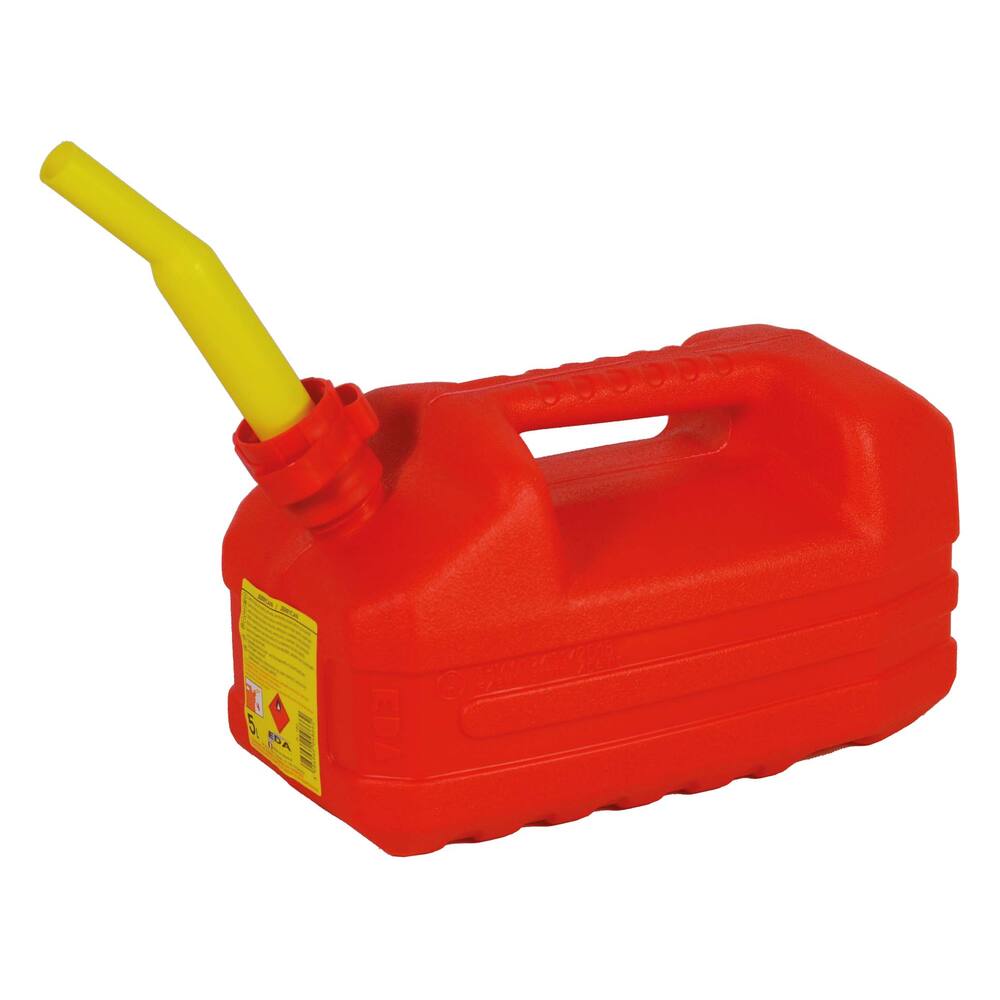 RODE JERRYCAN KUNSTSTOF+TUIT 5L