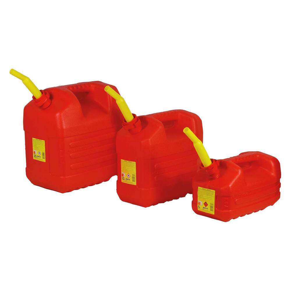 RODE JERRYCAN KUNSTSTOF+TUIT 5L