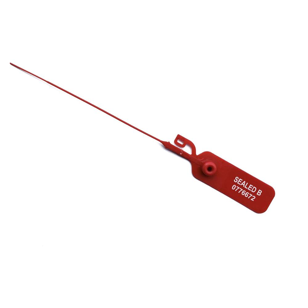 VERZEGELING GENUMMERD ROOD (10 STUKS)