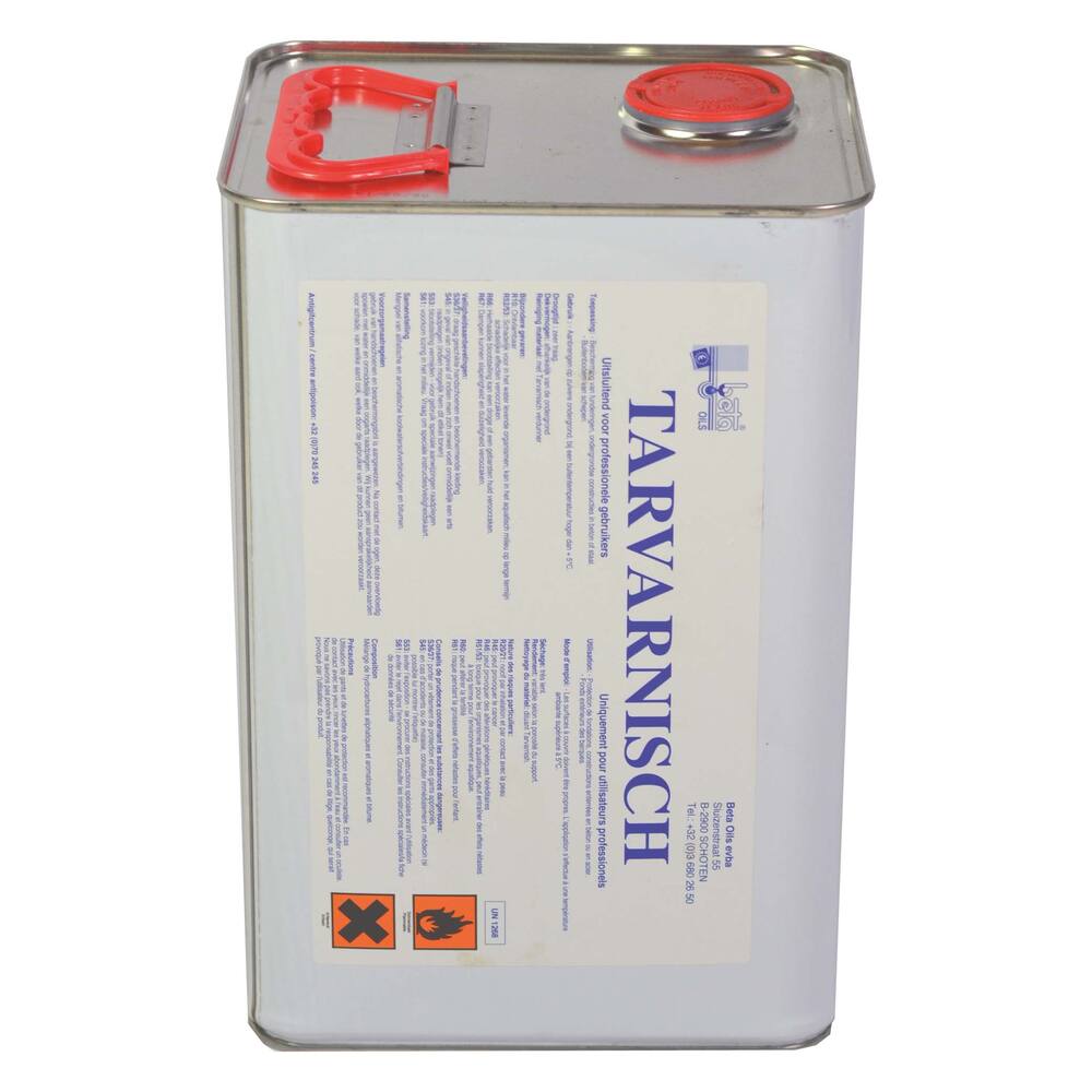 KOOLTEER / TARVARNISH 5L (3 STUK/DOOS)