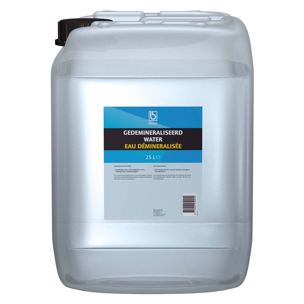 GEDEMINERALISEERD WATER 5L (4 CAN/DOOS)