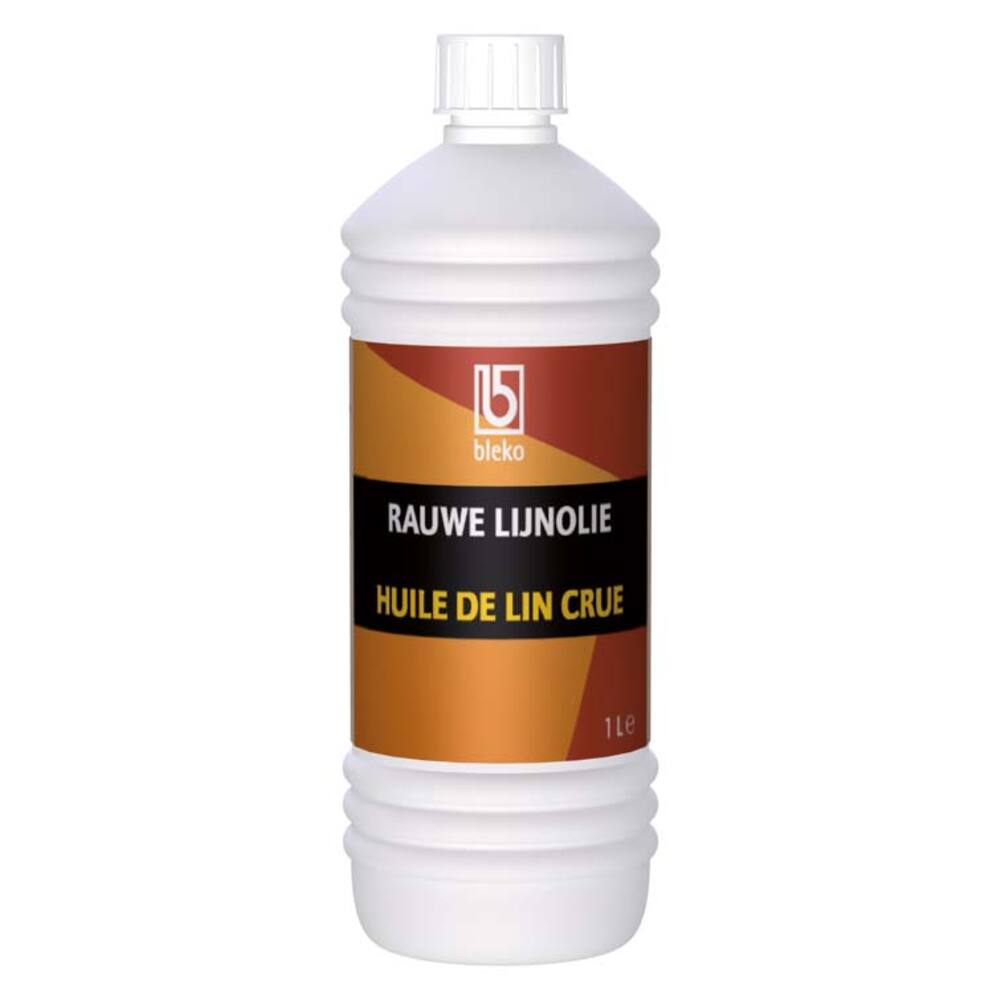 RAUWE LIJNOLIE (ONGEKOOKT) 1L (6 FLES/DOOS)