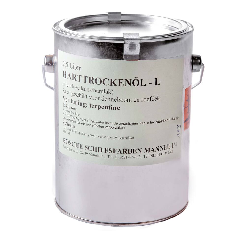 BOSCHE HARTTROCKENÖL L   2,5L (6 BLIK/DOOS)