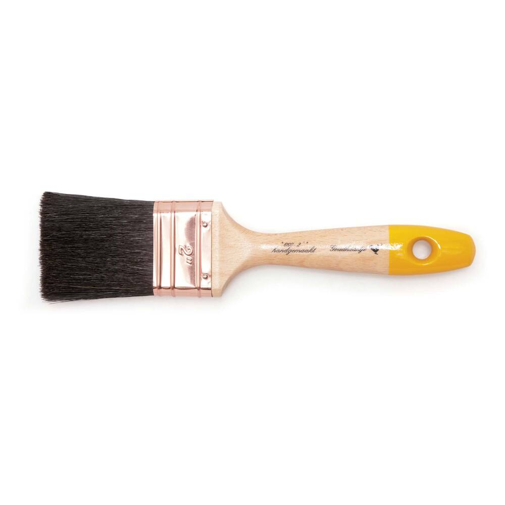PLATTE KWAST GOUDHAANTJE PROF-SERIE 660  1"