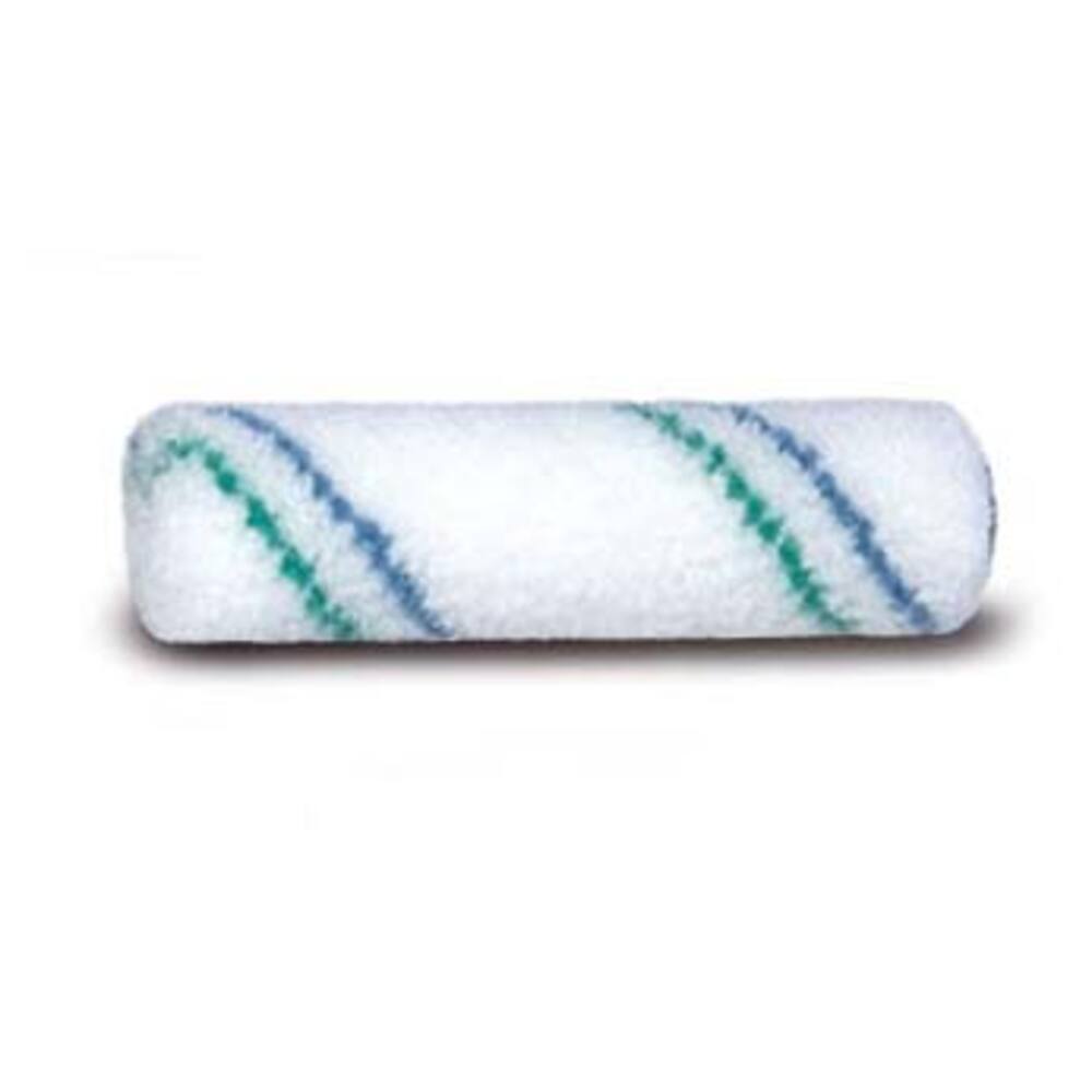 VERFROL 2K NYLON GOUDHAANTJE GROENE & BLAUWE STREEP 10 CM - 6 MM (10 STUK/DOOSJE)