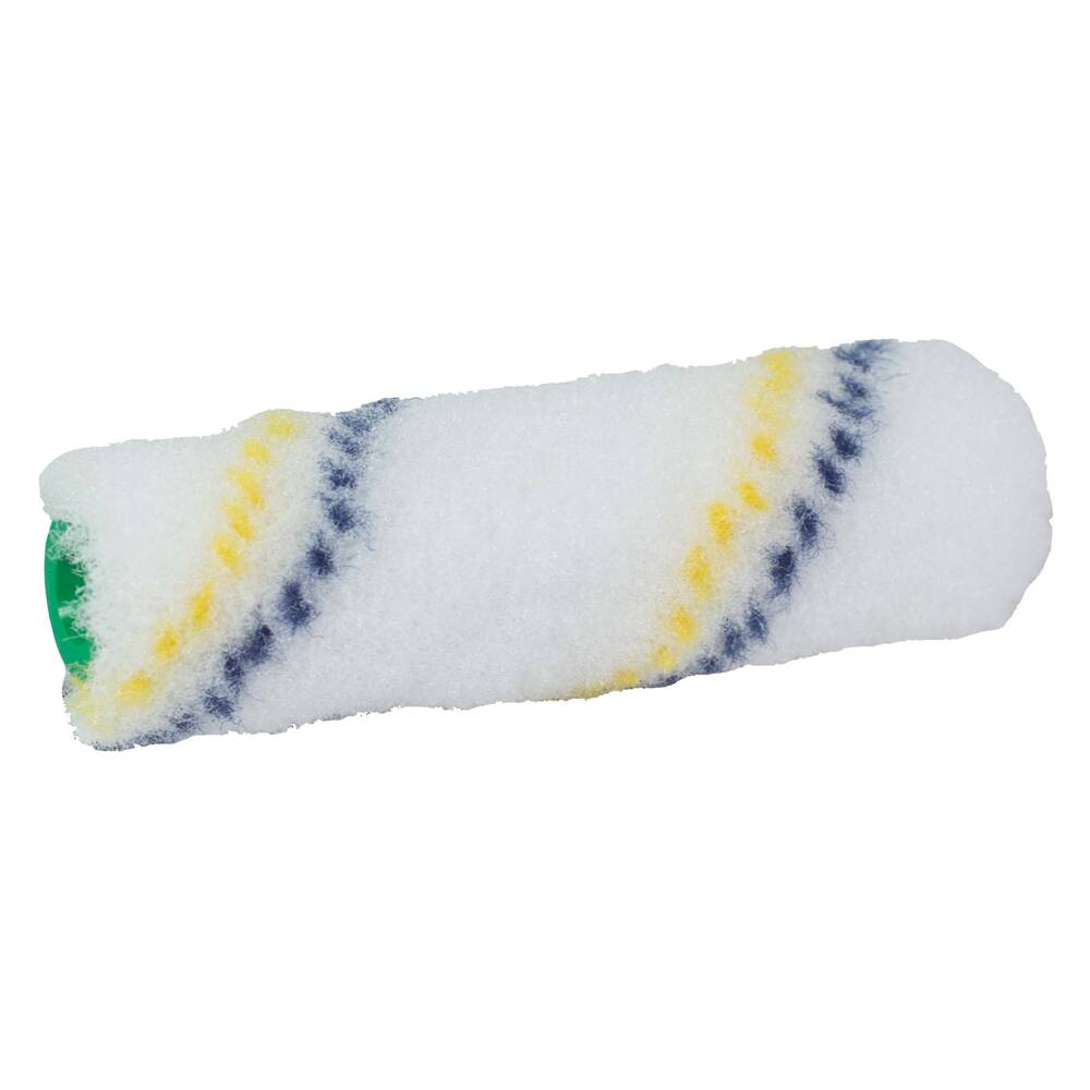 VERFROL 2K NYLON ZWARTE EN GELE STREEP 10 CM (10 STUK/DOOSJE)