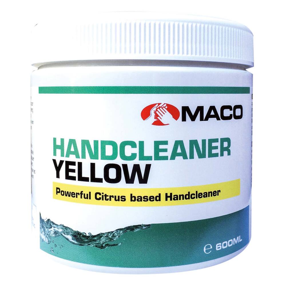 HANDCLEANER YELLOW POT 600ML