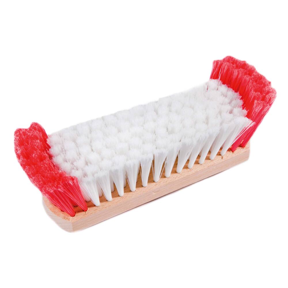 LUIWAGEN IDEAAL NYLON WIT EN ROOD 55/70 MM (10 STUK/DOOS)