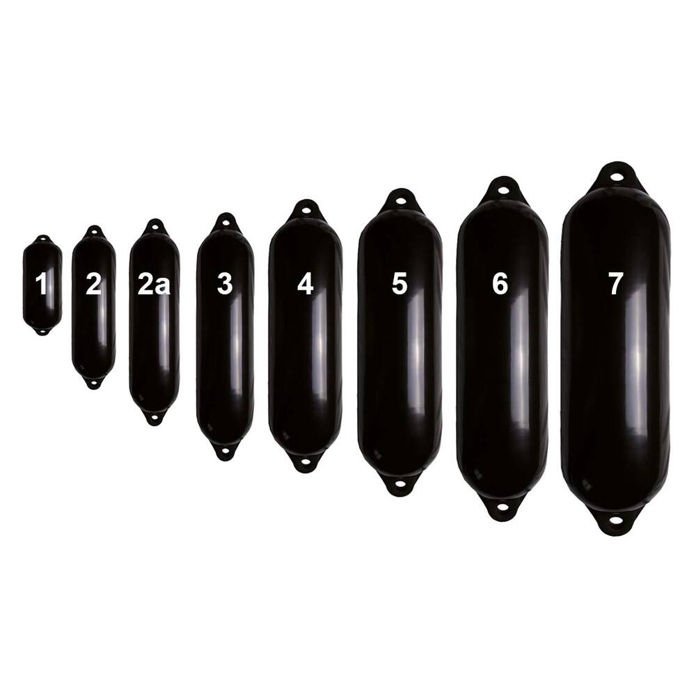 FENDER ZWART 1  9X30 CM