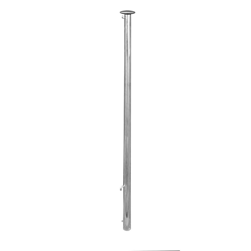 JACHTVLAGGENSTOK RECHT RVS 316 100 CM