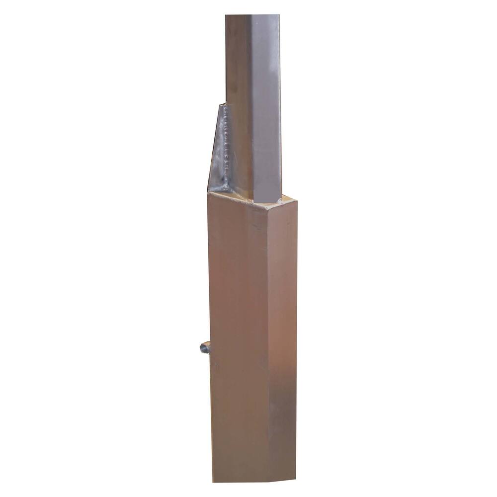 +CONISCHE ALUMINIUM LANTAARNMAST 6M