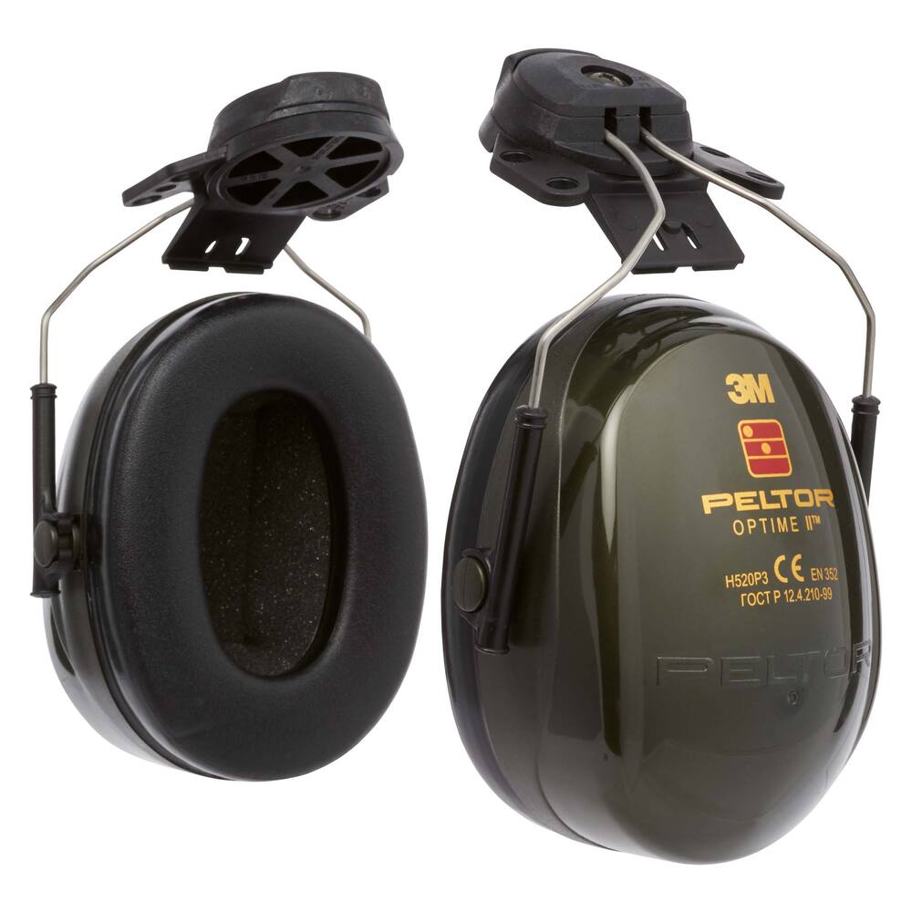 GEHOORBESCHERMER PELTOR OPTIME2 HELMBEVESTIGING GROEN (SNR 30 dB)