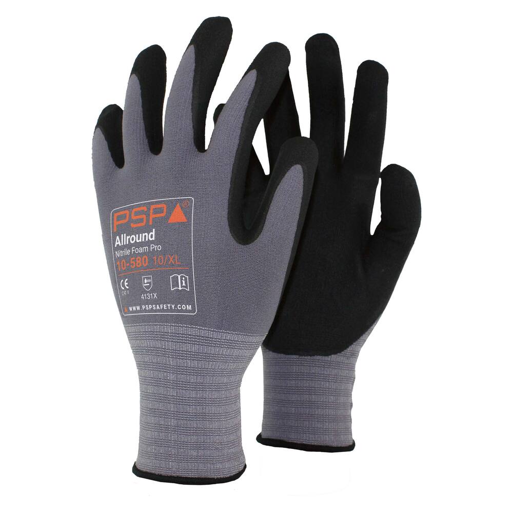 HANDSCHOEN PSP 10-580 ALLROUND NITRILE FOAM PRO, MT 07/S
