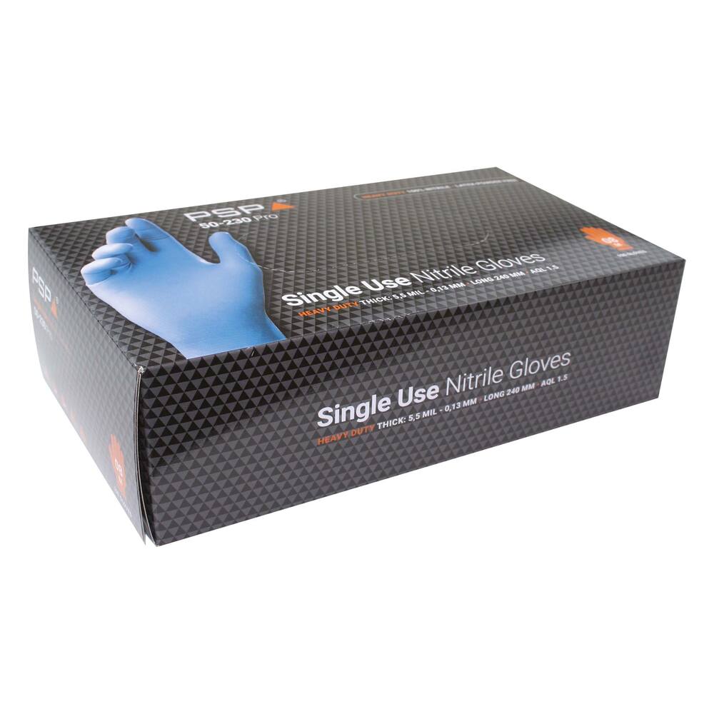 HANDSCHOEN 50-235 ALLROUND SINGLE USE NITRILE HEAVY DUTY 100ST, MT 07/S