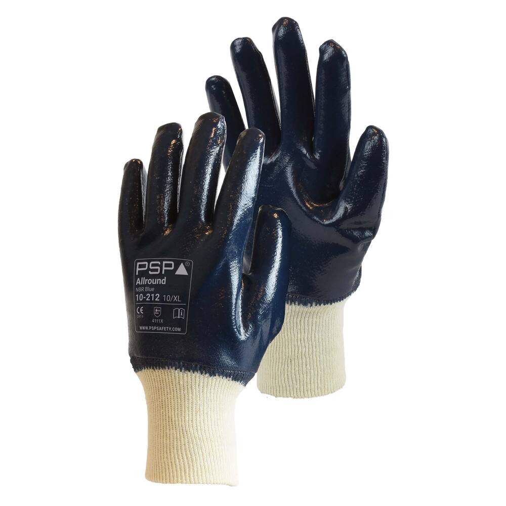 HANDSCHOEN PSP 10-212 ALLROUND NBR BLUE, KW/F, MT 09/L