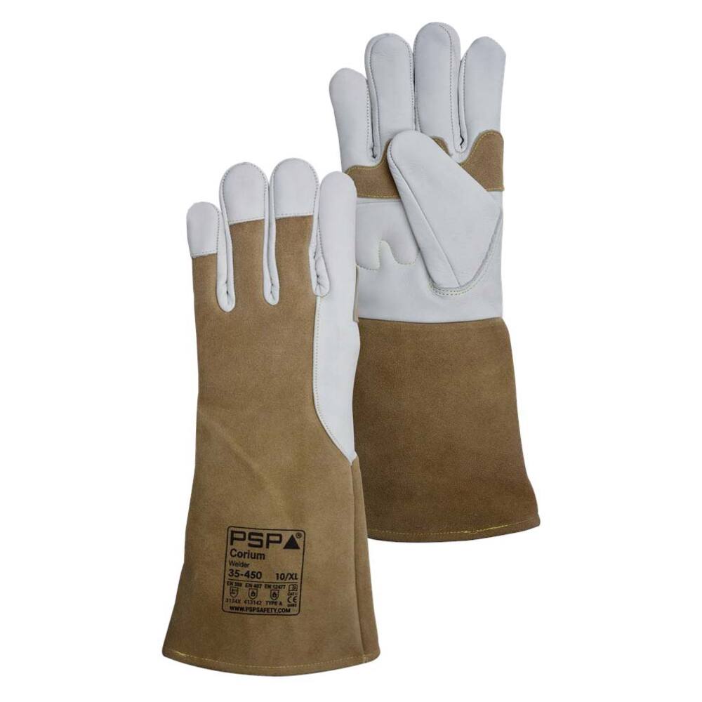 HANDSCHOEN PSP 35-450 CORIUM WELDER PRO, RUND KV, MT 10/XL
