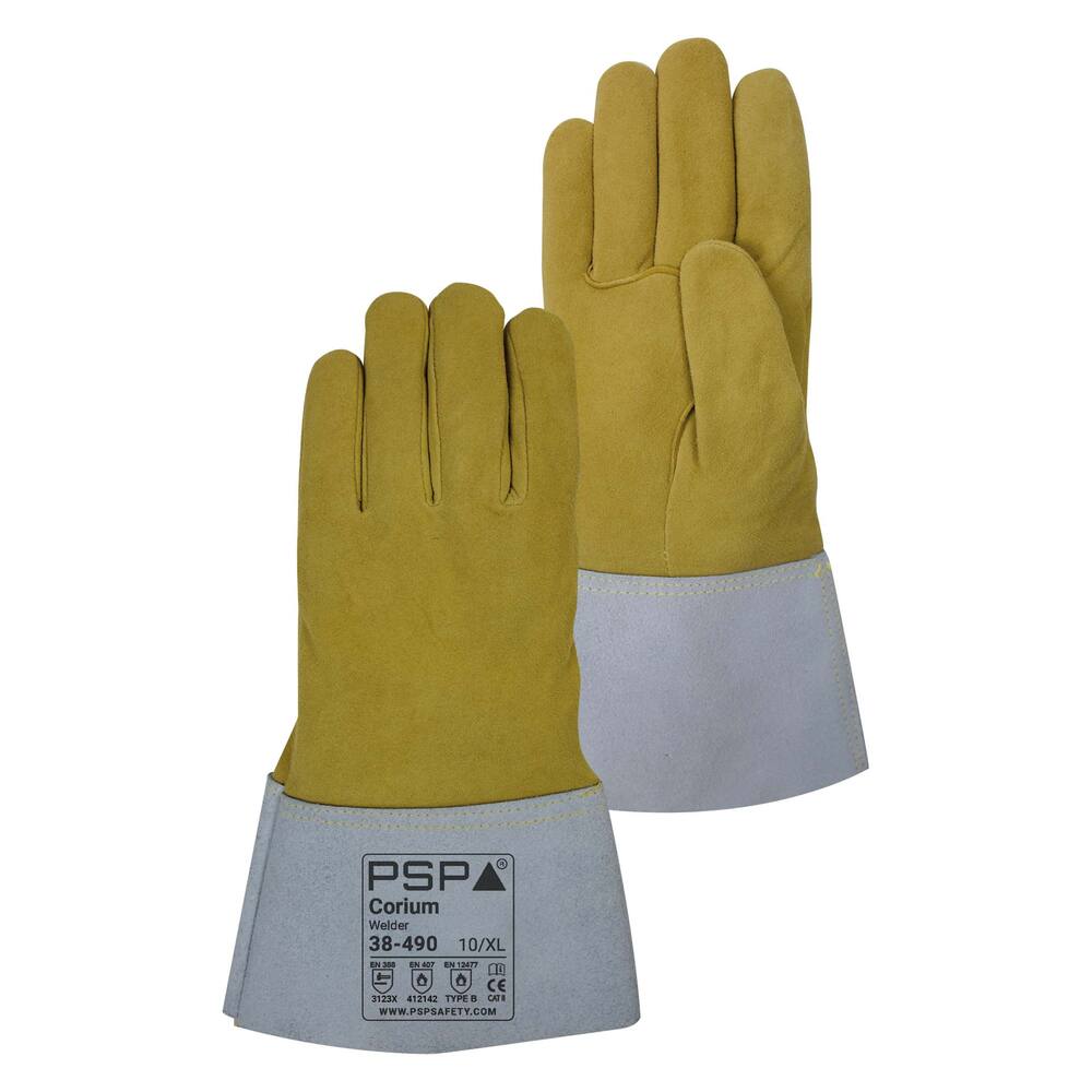 HANDSCHOEN PSP 38-490 CORIUM WELDER ´DEERSPLIT´ PRO, MT 09/L