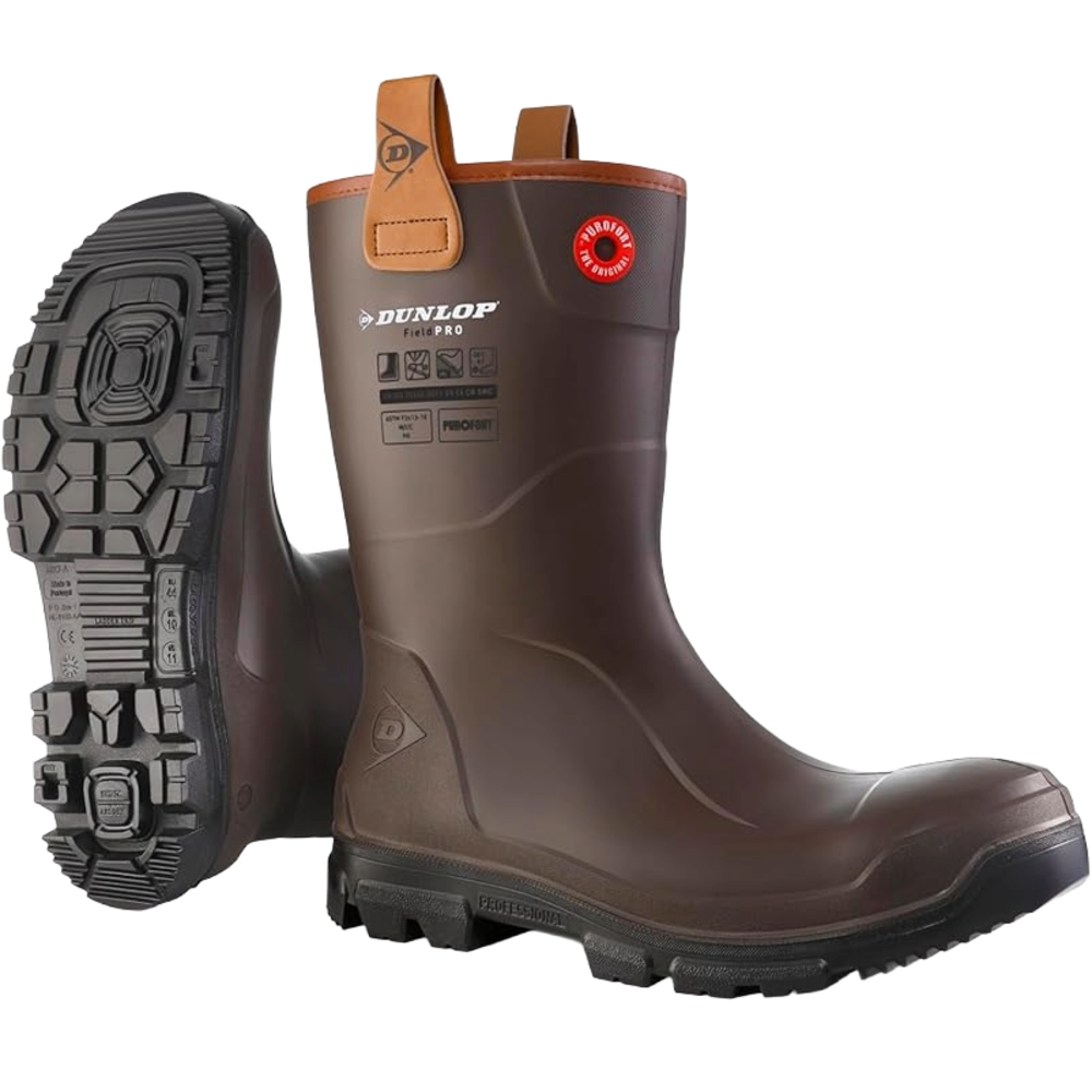 DUNLOP (LJ2HX42) PUROFORT RIGPRO FULL SAFETY (S5) OLIE/CHEM BESTENDIG, ANTI-STATISCH  37