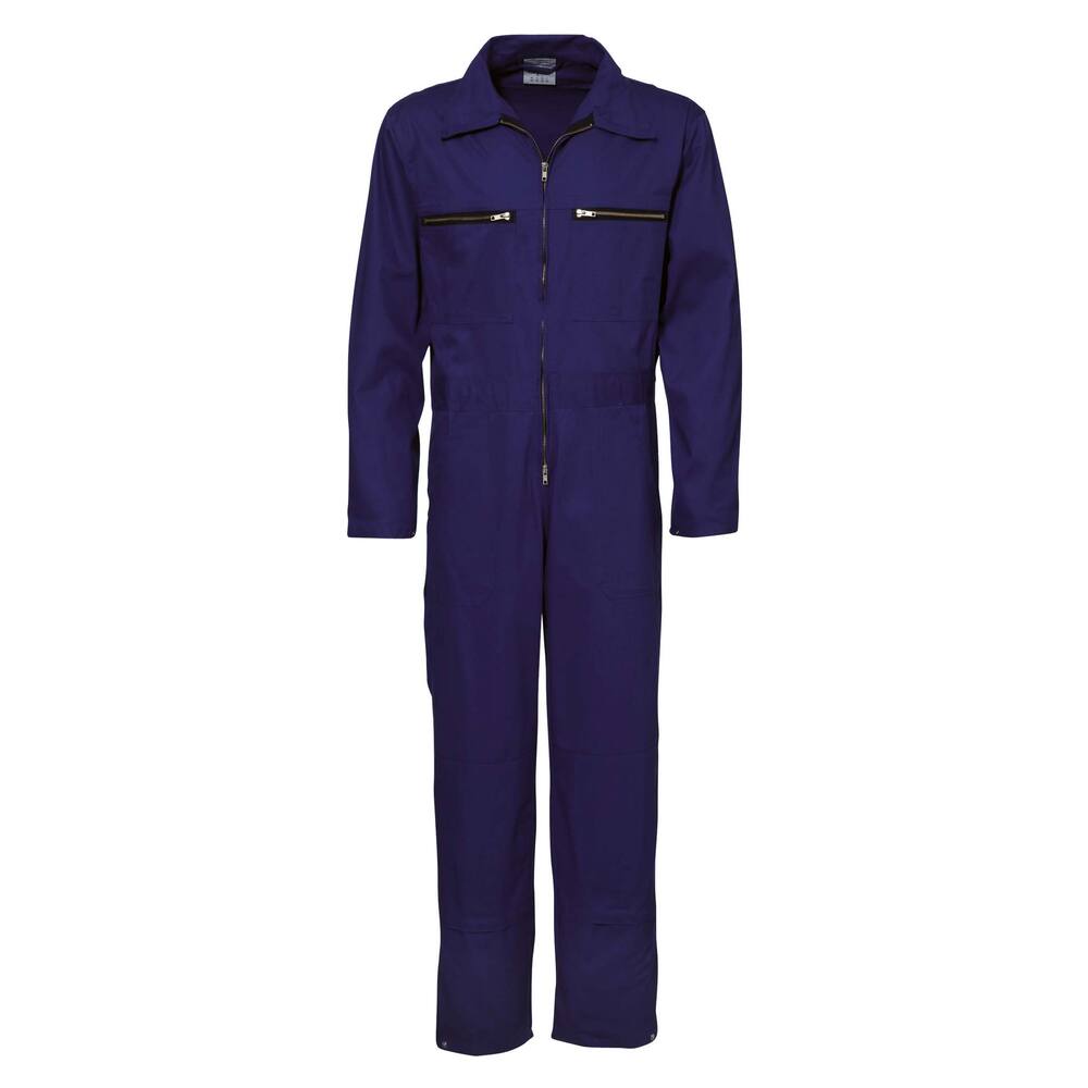 OVERALL MET RITS KORENBLAUW    46