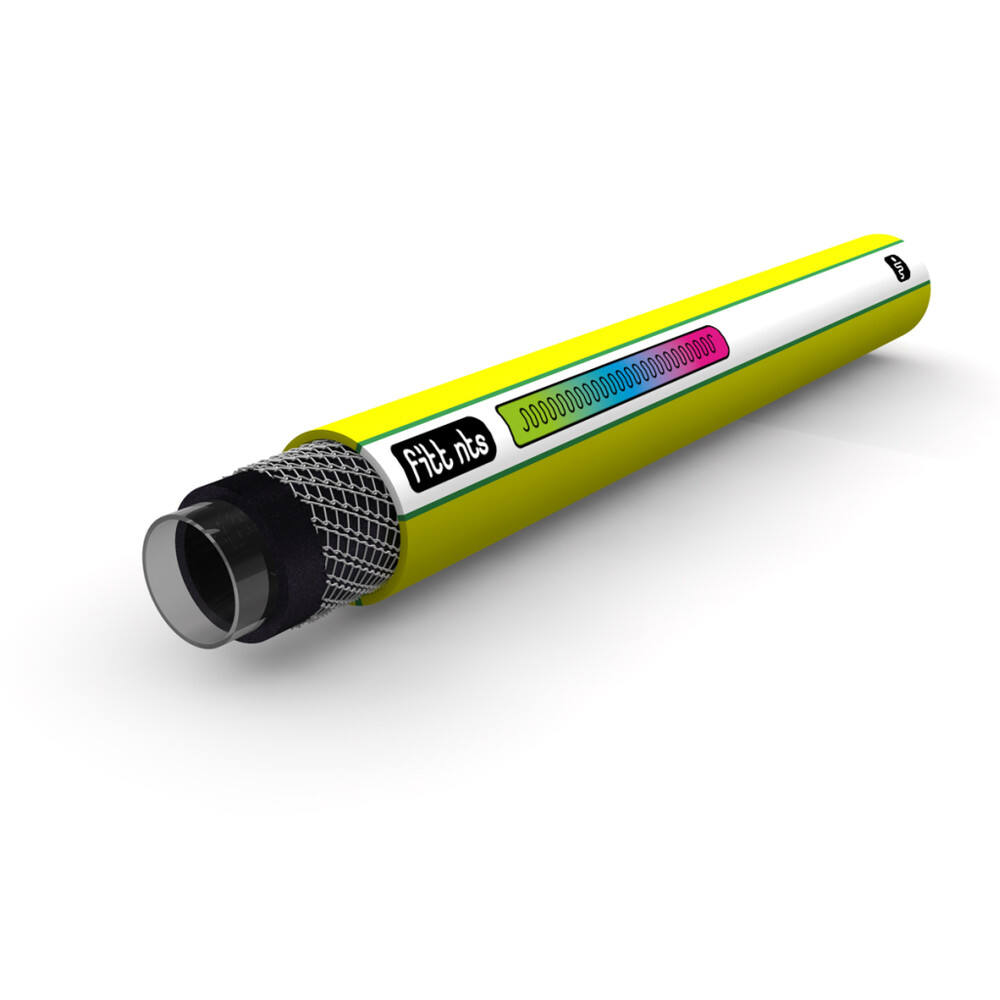 NTS TOBBY DEKWASSLANG GEEL 1/2"  12 MM (25 METER/ROL)
