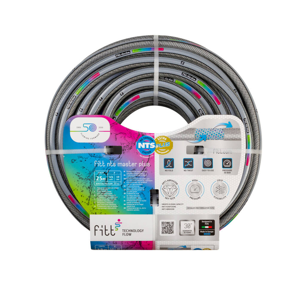 NTS MASTER PLUS DEKWASSLANG (PROFI SLANG) 1/2"  12 MM (50 METER/ROL)