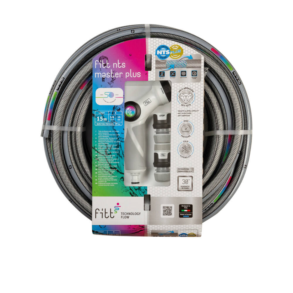 NTS MASTER PLUS DEKWASSLANG (PROFI SLANG) 1/2" 12 MM (15 METER/SET)
