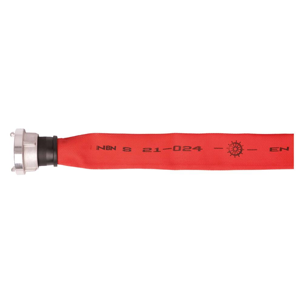BRANDSLANG MET KOPPELING SOLAS 20M ROOD 2" X NA81