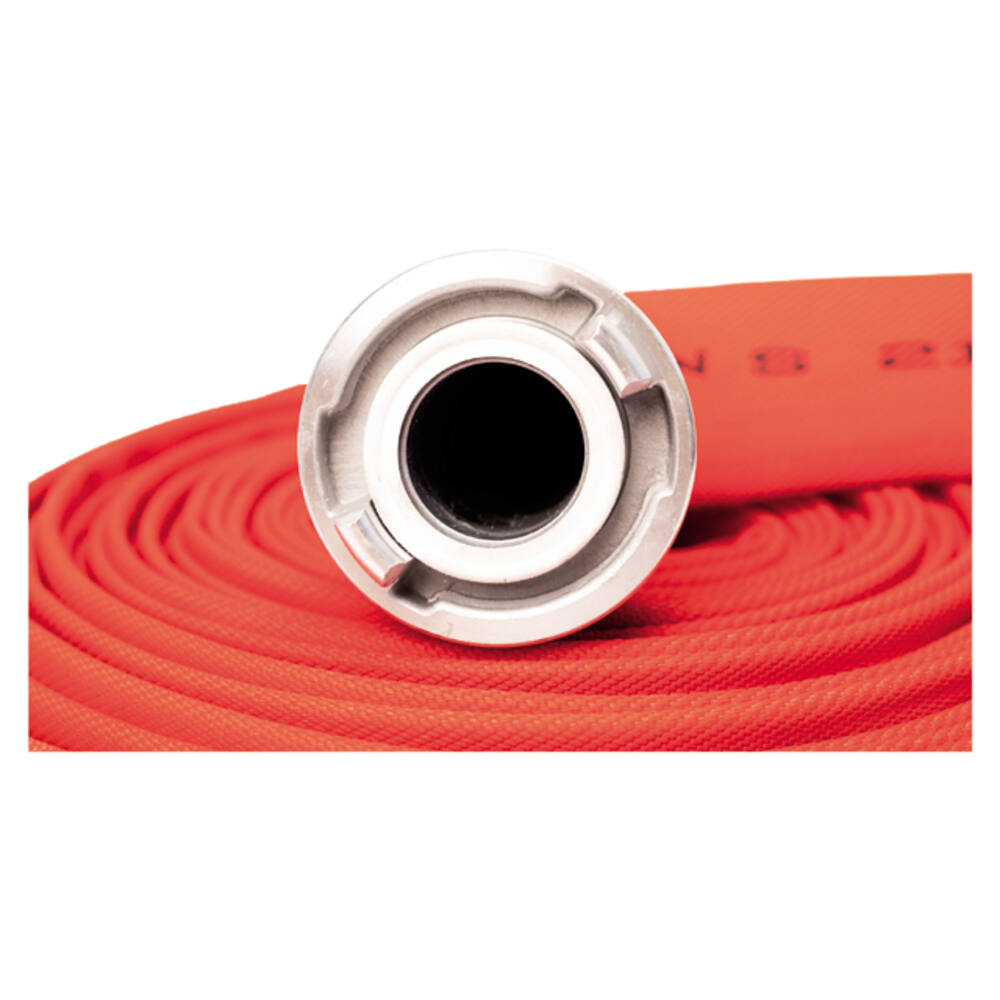 BRANDSLANG MET KOPPELING SOLAS 20M ROOD 2" X NA81