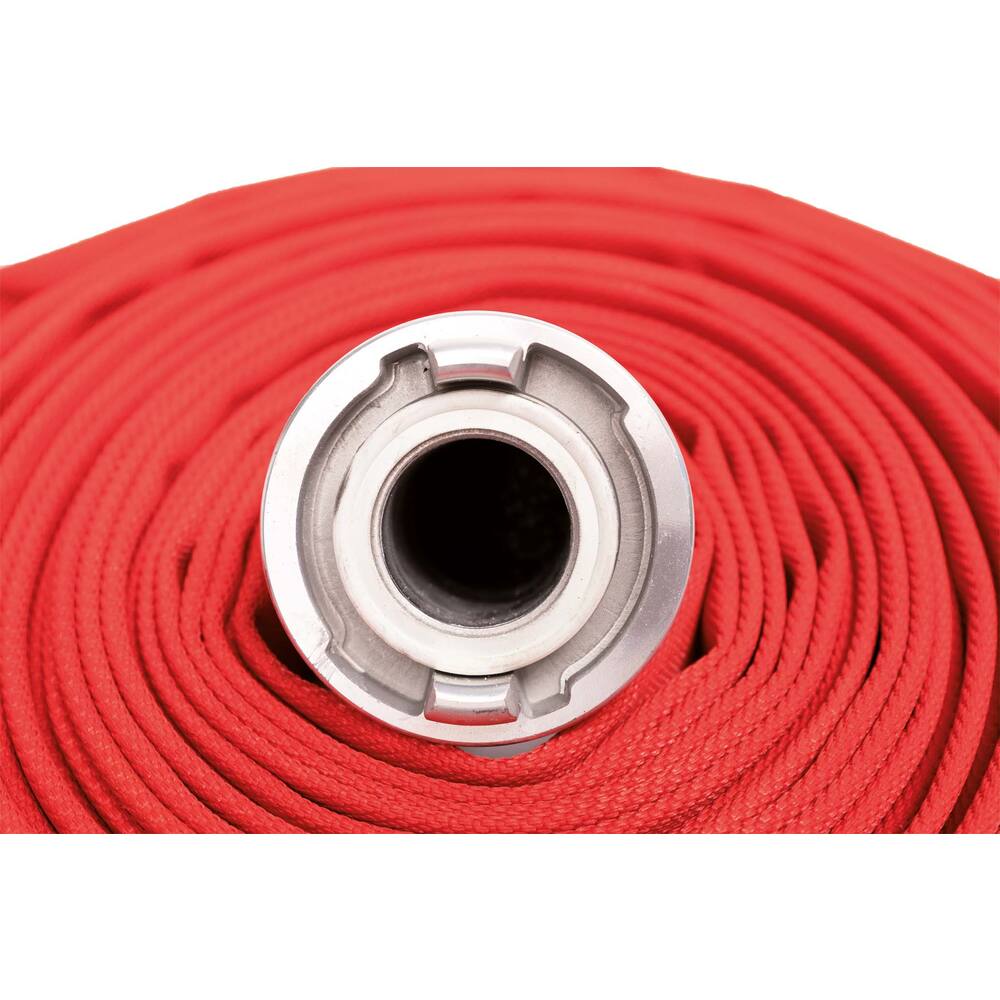 BRANDSLANG MET KOPPELING SOLAS 20M ROOD 2" X NA81